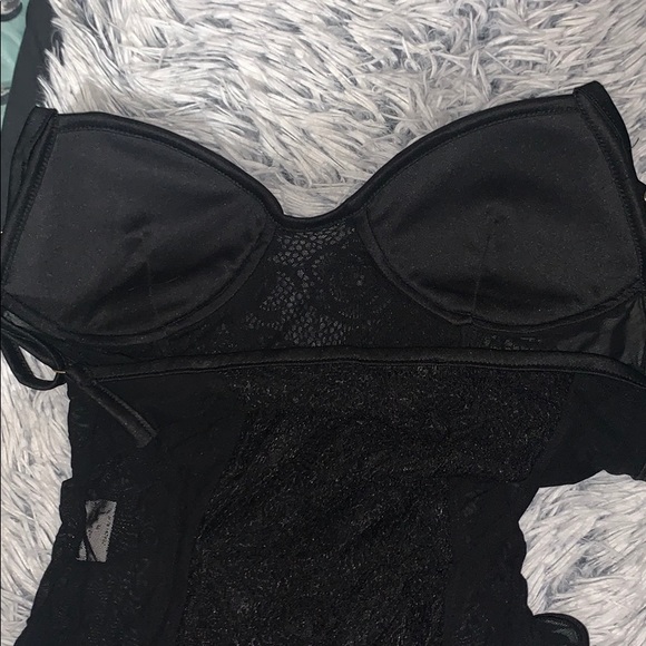 Black Lace Bodysuit - Picture 6 of 10